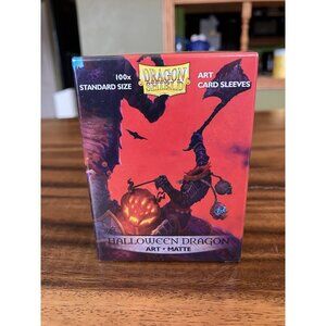 Dragon Shield HALLOWEEN DRAGON Matte Card Sleeves Limited Ed. Art Series 100ct